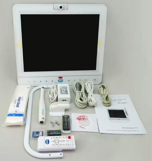 MD1500A 15inch Monitor Dental Wired WiFi Intra Oral Camera with webcam